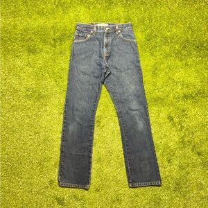 Levi’s 517 Women’s Boot Cut Denim Jeans Size 30x32 Navy Blue Dark Wash